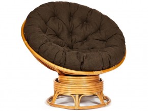 Кресло-качалка Papasan w 23/01 B с подушкой Honey, ткань Коричневый в Полевском - polevskoj.магазин96.com | фото