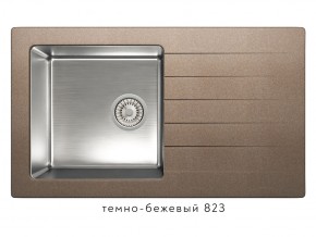 Мойка комбинированная Tolero twist TTS-860 Темно-бежевый 82 в Полевском - polevskoj.магазин96.com | фото